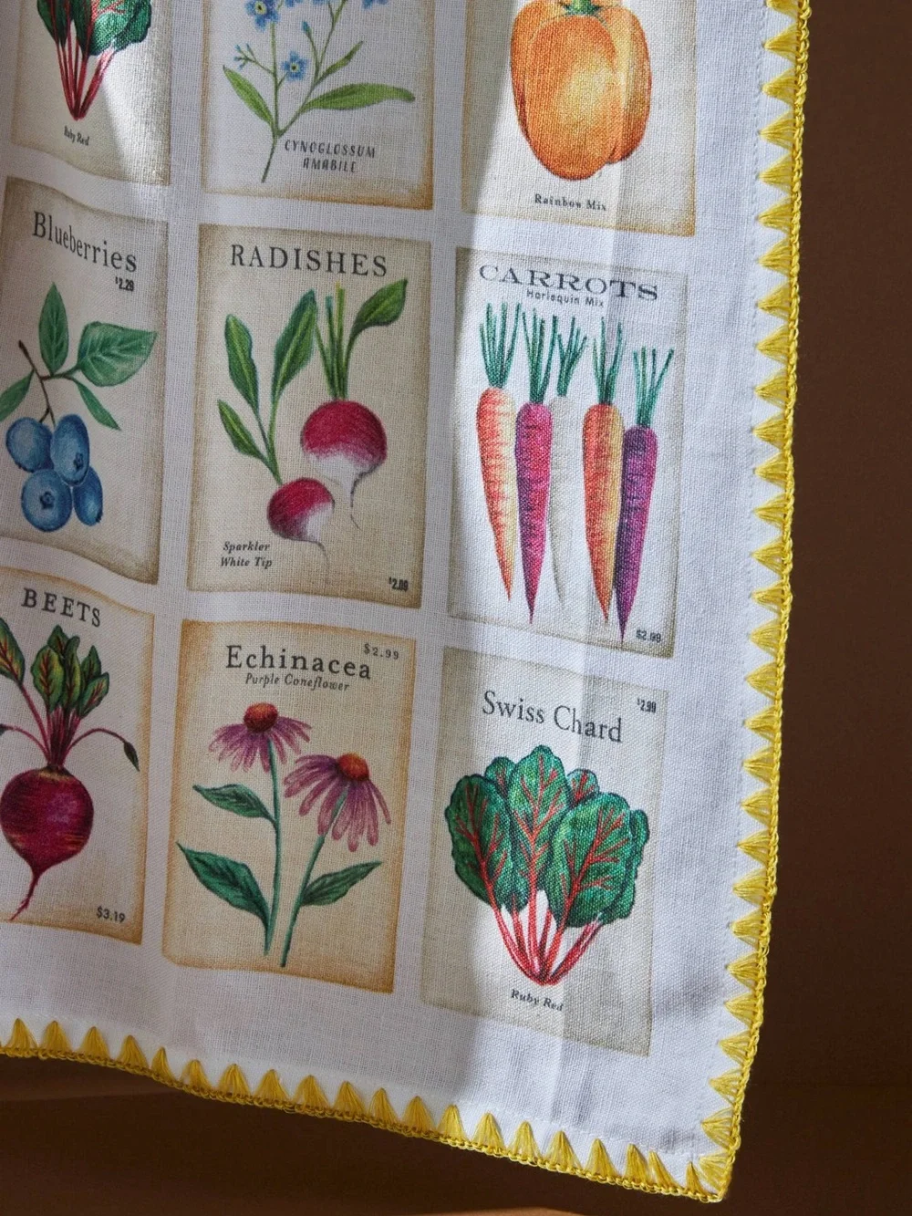 New🌟Anthropologie-Seed Packets Dish Towel